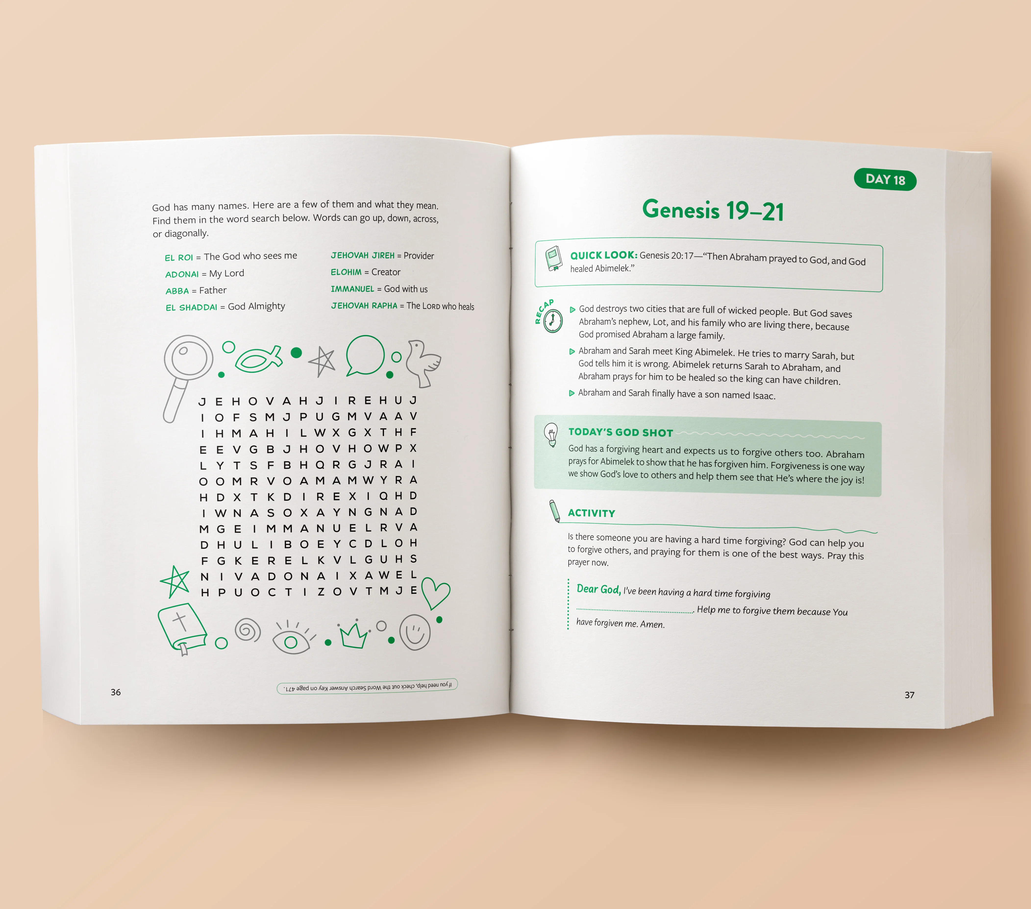 The Bible Recap Kids' Devotional: 365 Reflections and Activities for Children and Families - Image 3